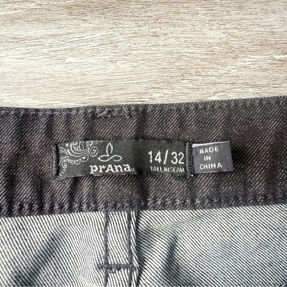 Prana Breathe Jean Black Denim Slim Fit Jeans - Picture 3 of 10
